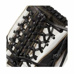 2022 Wilson A1000 T125 12.5" Outfield Fastpitch Softball Glove: WTA10RF22T125 -Deals Baseball Glove Store WBW100184 4 A1000 FP OF T125 125 White Black MetallicGold.png.cq5dam.web .1200.1200