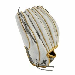 2021 Wilson A2000 V125SS 12.5" Utility Fastpitch Glove: WBW100214125 -Deals Baseball Glove Store WBW100214 3 A2000 P OF V125 125 WhiteSS Gold GreySnakeSkin.png.cq5dam.web .1200.1200