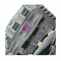 Wilson A2000 SCSP13SS 13" Slowpitch Softball Fielding Glove: WBW10040213 -Deals Baseball Glove Store WBW100402 4 A2000 SP13 SC 13 GreyDimpled GreySS BlackSS.png.cq5dam.web .1200.1200