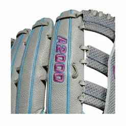 Wilson A2000 SCSP13SS 13" Slowpitch Softball Fielding Glove: WBW10040213 -Deals Baseball Glove Store WBW100402 5 A2000 SP13 SC 13 GreyDimpled GreySS BlackSS.png.cq5dam.web .1200.1200