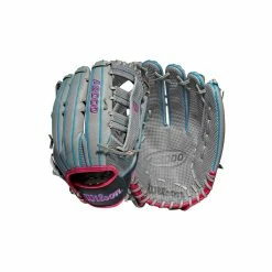 Wilson A2000 SCSP13SS 13" Slowpitch Softball Fielding Glove: WBW10040213 -Deals Baseball Glove Store WBW100402 8 A2000 SP13 SC 13 GreyDimpled GreySS BlackSS.png.cq5dam.web .1200.1200