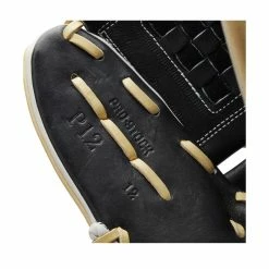 2022 Wilson A2000 P12 12" PItcher's Fastpitch Softball Glove: WTA20RF22P12 -Deals Baseball Glove Store WBW100439 6 A2000 FP P P12 12 Blonde Black.png.cq5dam.web .1200.1200