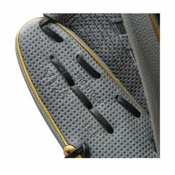 2022 Wilson A2000 SC V125SS 12.5" Outfield Fastpitch Softball Glove: WTA20RF22SCV125 -Deals Baseball Glove Store WBW100442 6 A2000 FP SC V125 125 Grey Black Gold.png.cq5dam.web .1200.1200