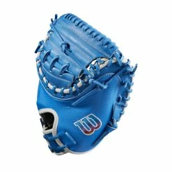 2023 Wilson A2000 Love The Moment CM33 33" Baseball Catcher's Mitt: WBW10084833 -Deals Baseball Glove Store WBW100848 2 A2000 C LTM CM33 33 AutismSpeaksBlue.png.cq5dam.web .1200.1200