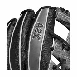2023 Wilson A2K SC1787SS 11.75" Infield Baseball Glove: WBW1008921175 -Deals Baseball Glove Store WBW100892 5 A2K IF 1787SC 1175 BlackSS GreyDimple Grey.png.cq5dam.web .1200.1200