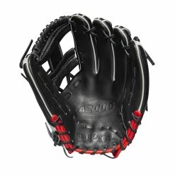 2023 Wilson A2000 1975 11.75" Infield Baseball Glove: WBW1009701175 -Deals Baseball Glove Store WBW100970 1 A2000 IF 1975 1175 Black White Red.png.cq5dam.web .1200.1200
