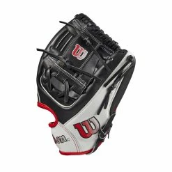 2023 Wilson A2000 1975 11.75" Infield Baseball Glove: WBW1009701175 -Deals Baseball Glove Store WBW100970 2 2023 A2000 IF 1975 1175 Black White Red.png.cq5dam.web .1200.1200