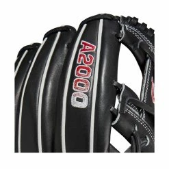 2023 Wilson A2000 1975 11.75" Infield Baseball Glove: WBW1009701175 -Deals Baseball Glove Store WBW100970 5 2023 A2000 IF 1975 1175 Black White Red.png.cq5dam.web .1200.1200