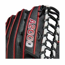 2023 Wilson A2000 OT7 Spin Control 12.75" Outfield Baseball Glove: WBW1009871275 16 2023 Wilson A2000 OT7 Spin Control 12.75" Outfield Baseball Glove: WBW1009871275 -Deals Baseball Glove Store WBW100987 5 A2000 OF OT7SC SPIN CONTROL 1275 Black White Red.png.cq5dam.web .1200.1200
