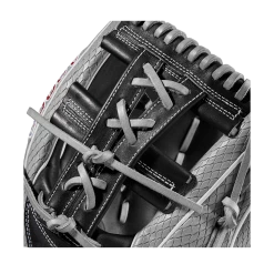 2023 Wilson A2000 FP75SS 11.75" Infield Fastpitch Glove: WBW1009911175 -Deals Baseball Glove Store WBW100991 4 A2000 FP FP75SS 1175 GreySnakeSS Black Red