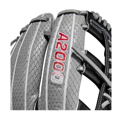 2023 Wilson A2000 FP75SS 11.75" Infield Fastpitch Glove: WBW1009911175 -Deals Baseball Glove Store WBW100991 5 A2000 FP FP75SS 1175 GreySnakeSS Black Red