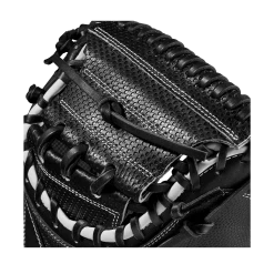 2023 Wilson A2000 M1DSS 33.5" Baseball Catcher's Mitt: WBW100995335 -Deals Baseball Glove Store WBW100995 4 A2000 C M1DSC 335 BlackSS BlackDimple White WilsonGold