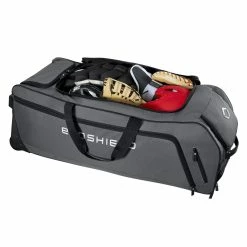 Evoshield Stone Wall Wheeled Bag (Multiple Colors): WTV9400 21 Evoshield Stone Wall Wheeled Bag (Multiple Colors): WTV9400 -Deals Baseball Glove Store WTV9400GY 4 Evoshield Stonewall Wheeled Bag Interior.png.cq5dam.web .1200.1200