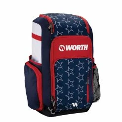 Worth Pro Slowpitch Backpack: WBA004 9 Worth Pro Slowpitch Backpack: WBA004 -Deals Baseball Glove Store WorthProSlowpitchBackpack WBA004 Stars and Stripes