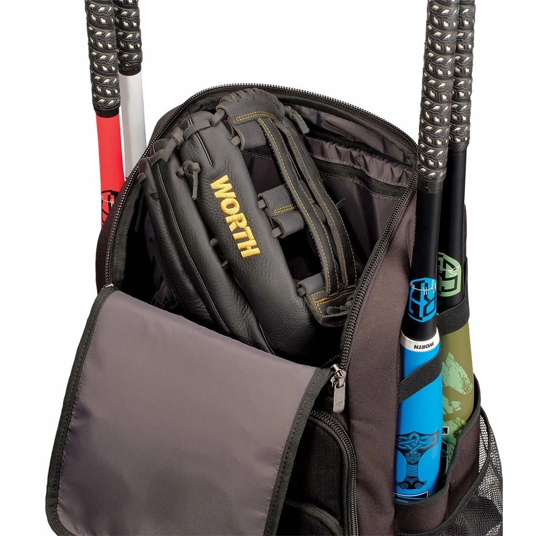 Worth Pro Slowpitch Backpack: WBA004 6 Worth Pro Slowpitch Backpack: WBA004 - Image 4