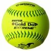 Worth 12" Super Gold Dot ISA Slowpitch Softballs (Dozen): IS44CY 2 Worth 12" Super Gold Dot ISA Slowpitch Softballs (Dozen): IS44CY -Deals Baseball Glove Store Worth ISA IS44CY Softballs