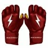Bruce Bolt PREMIUM PRO Long Cuff Batting Gloves: Maroon 2 Bruce Bolt PREMIUM PRO Long Cuff Batting Gloves: Maroon -Deals Baseball Glove Store premium pro long cuff batting gloves maroon brucebolt 750127