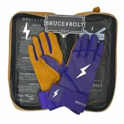 Bruce Bolt PREMIUM PRO Long Cuff Batting Gloves: Purple -Deals Baseball Glove Store premium pro long cuff batting gloves purple brucebolt 220810