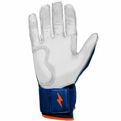 Bruce Bolt PREMIUM PRO NIMMO Long Cuff Batting Gloves: Mets Blue -Deals Baseball Glove Store premium pro nimmo series long cuff batting gloves blue gloves brucebolt 291082