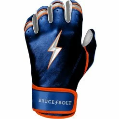 Bruce Bolt PREMIUM PRO NIMMO Short Cuff Batting Gloves: Blue -Deals Baseball Glove Store premium pro nimmo series short cuff batting gloves blue gloves brucebolt 759915