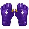 Bruce Bolt PREMIUM PRO Short Cuff Batting Gloves: Purple -Deals Baseball Glove Store premium pro short cuff batting gloves purple brucebolt 588698
