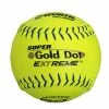 Worth 12" Super Gold Dot Extreme GSL Classic M Softballs (Dozen): UC12CYXTG